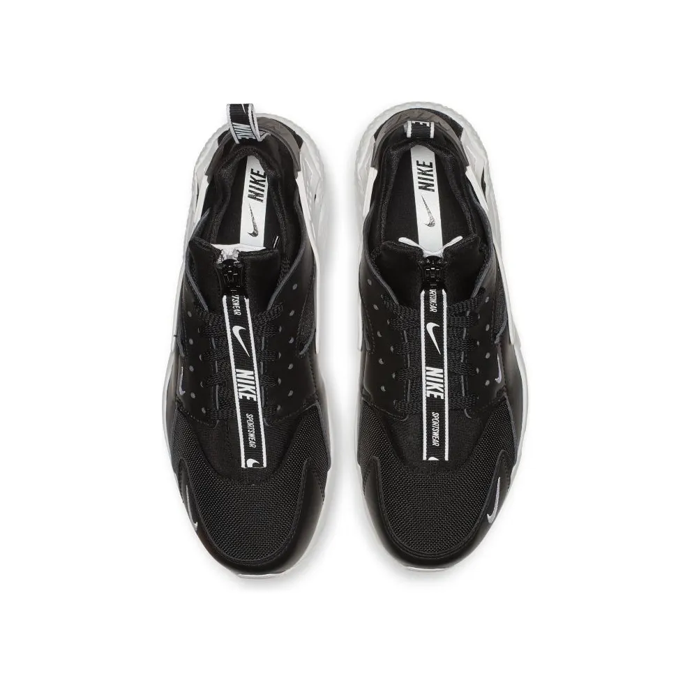 Nike Air Huarache Run Zip Black White Black/Black-White (BQ6164-001)