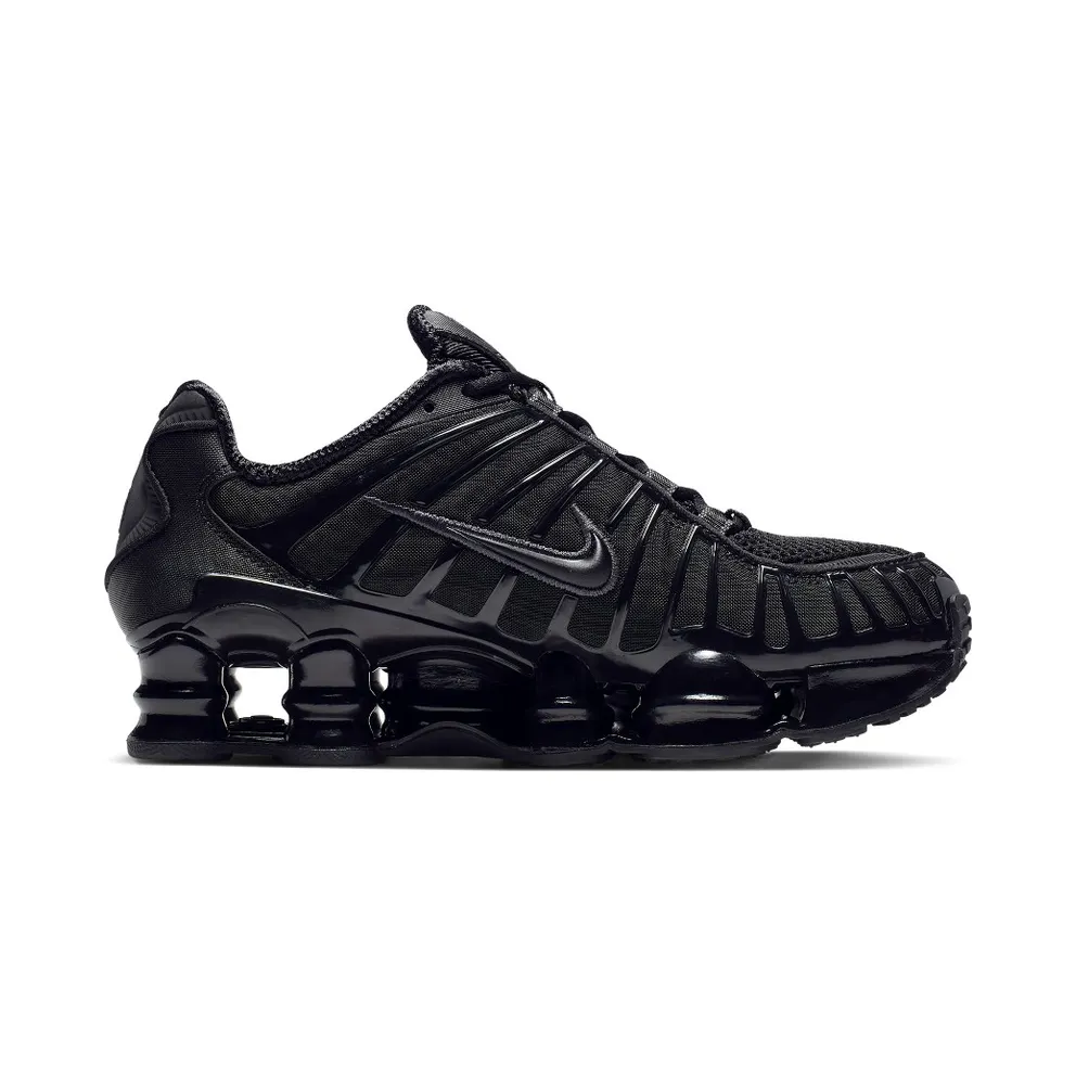 Nike Shox TL Black Metallic Hematite (W) Black/Black-Metallic Hematite-Max Orange (AR3566-002)