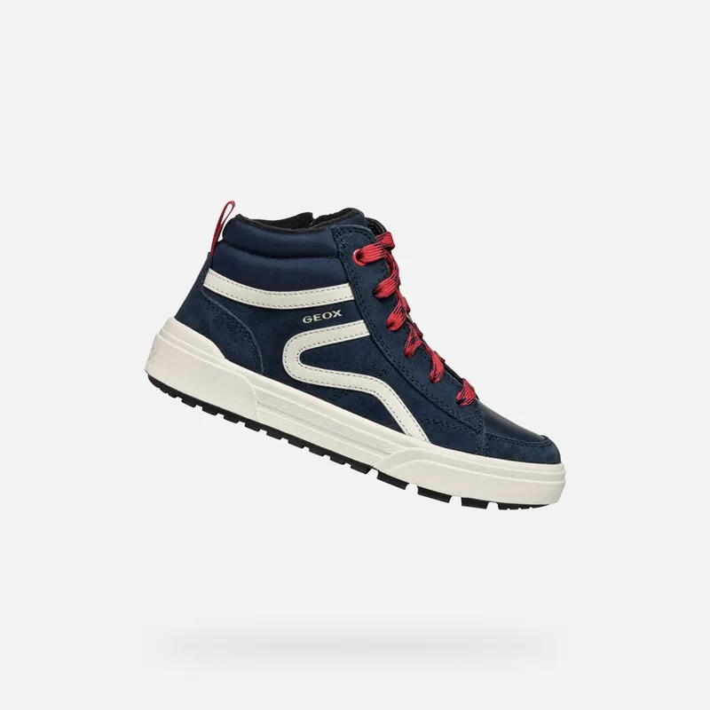 Geox sneaker Bleu marine/Rouge (J36HAA022FUC0735)