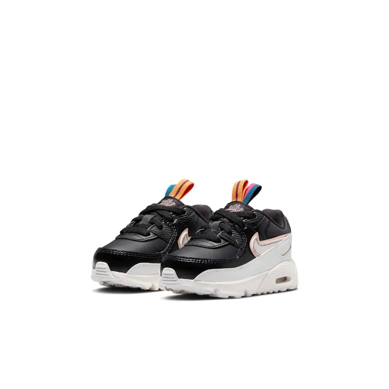 Nike Air Max 90 Leather SE TD “Off Noir Metallic Pewter” (DJ0416-001)