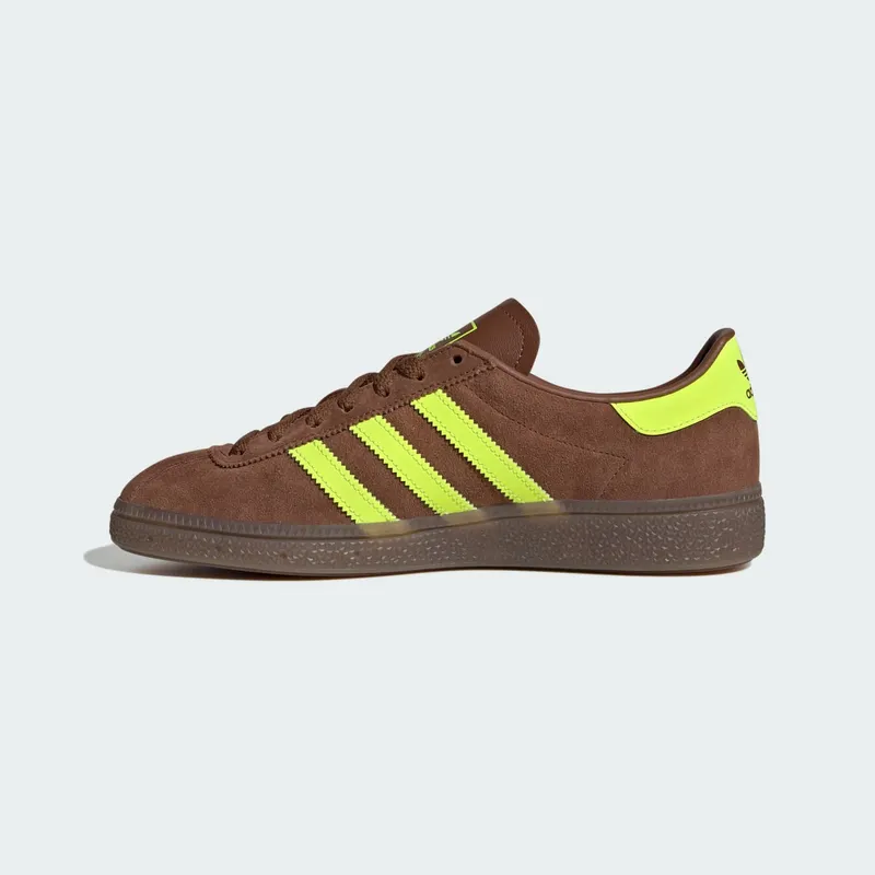Adidas Muenchen Preloved Brown / Solar Yellow / Gum (JS3996)