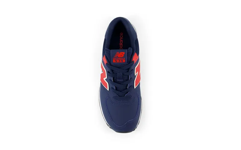 New Balance 574 Navy Red White