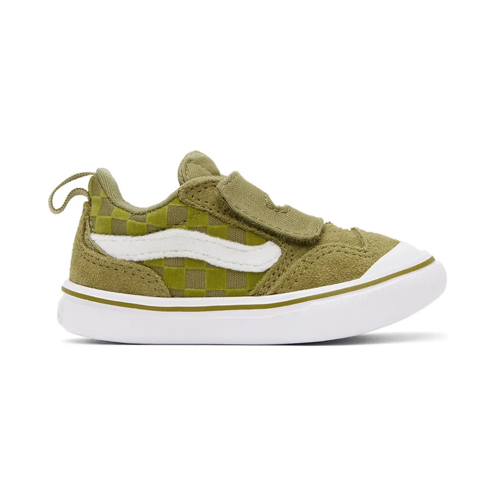 Vans Baby Green ComfyCush New Skool V Sneakers (VN0A4TZHOLV)