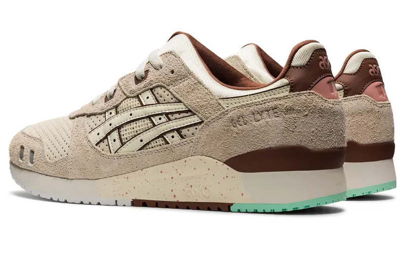 Asics x Nice Kicks Gel Lyte III Cream (2021) – “Ivory / Brown” (1201A460-750)