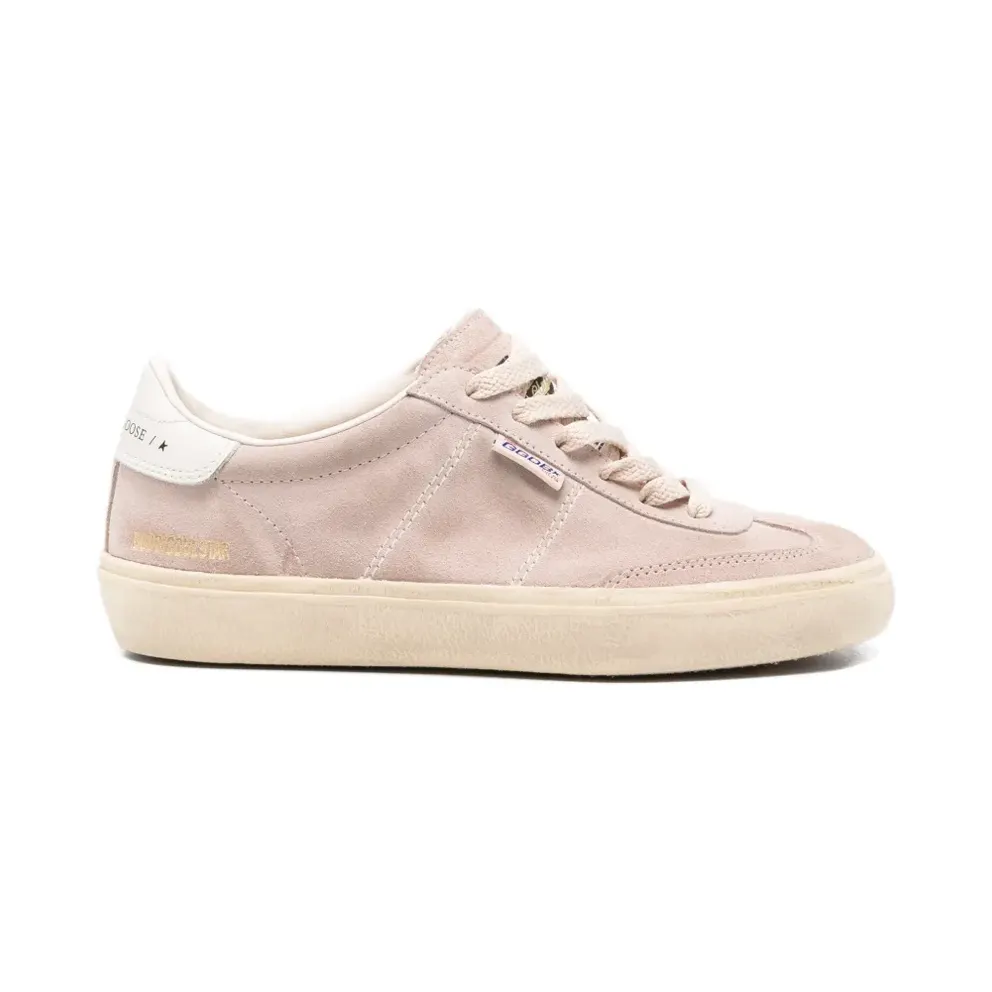 Golden Goose Soul-Star aus Wildleder – Nude (GWF00464F008350)