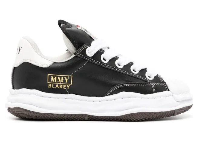 Maison Mihara Yasuhiro Blakey Puffer OG Sole Leather Black White (A12FW723)