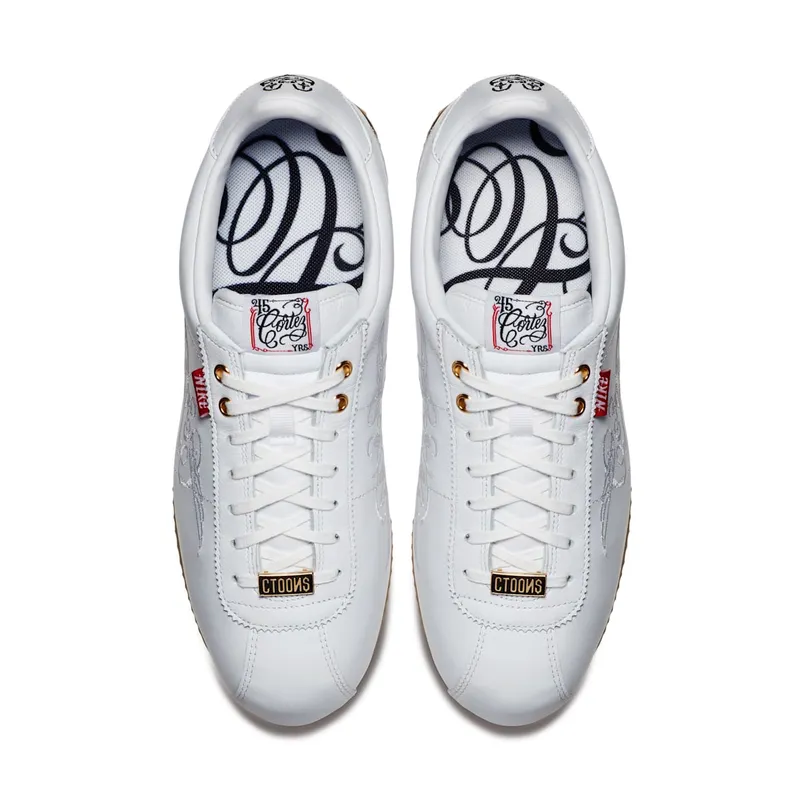 Nike Cortez Mister Cartoon White White/Black-Gum Light Brown (AA4875-100)