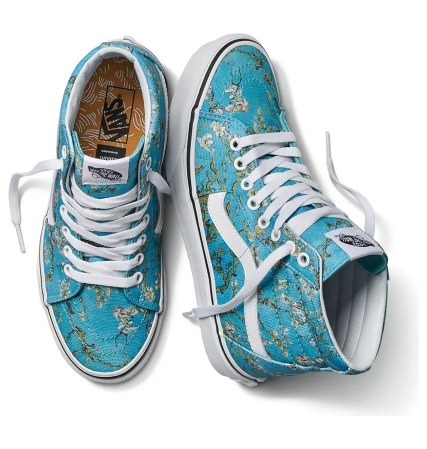 Vans x Vincent Van Gogh Sk8-Hi "Almond Blossom" (VA38GEUBL)