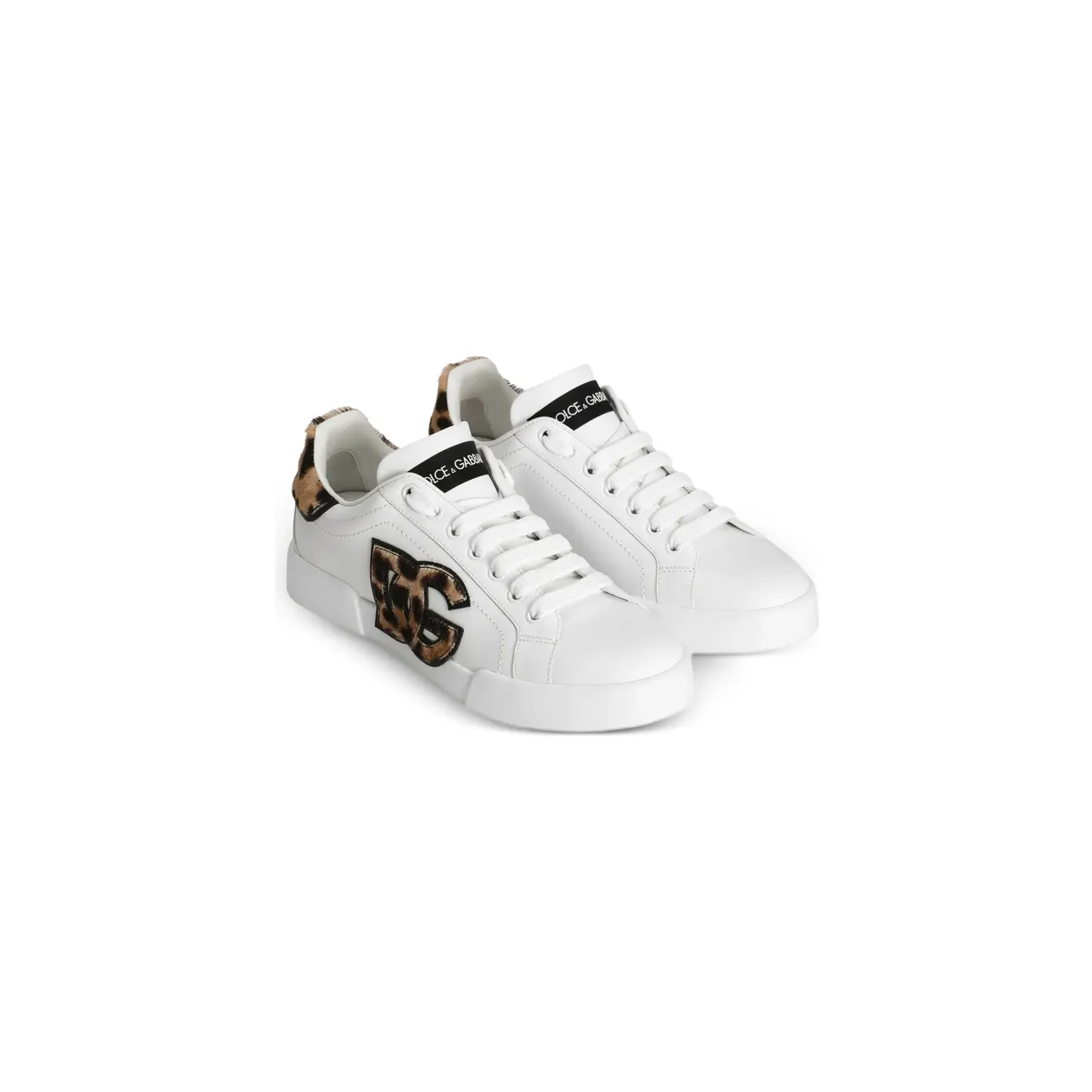 Dolce & Gabbana Portofino Light Strobel Nappa Calfskin “White” (CK2395 A0225 8S543) (3)
