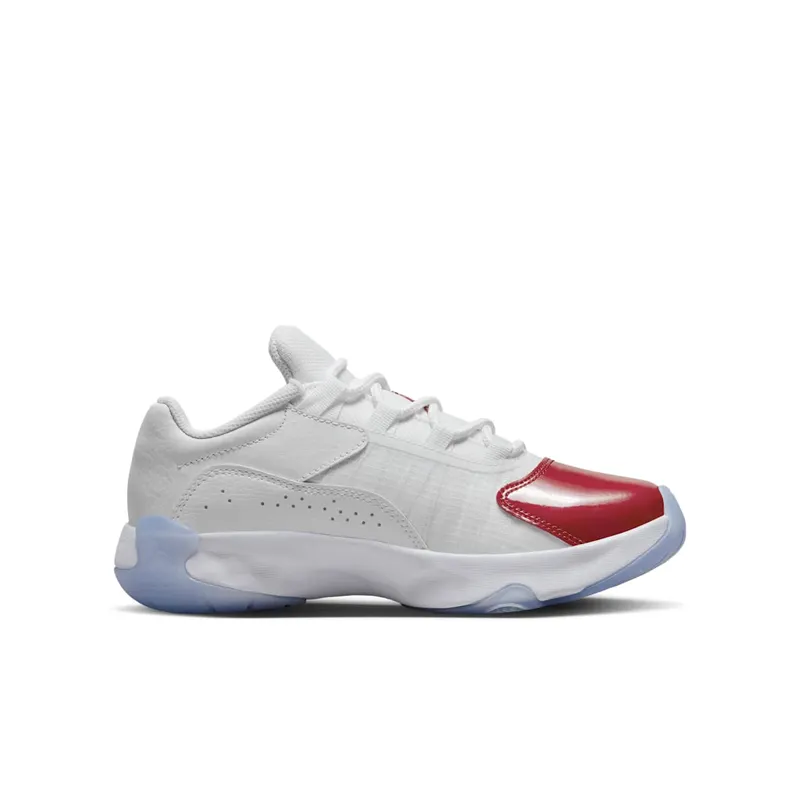 AIR Jordan RETRO 11 CMFT LOW GS “White Black Gym Red” (CZ0907-116)