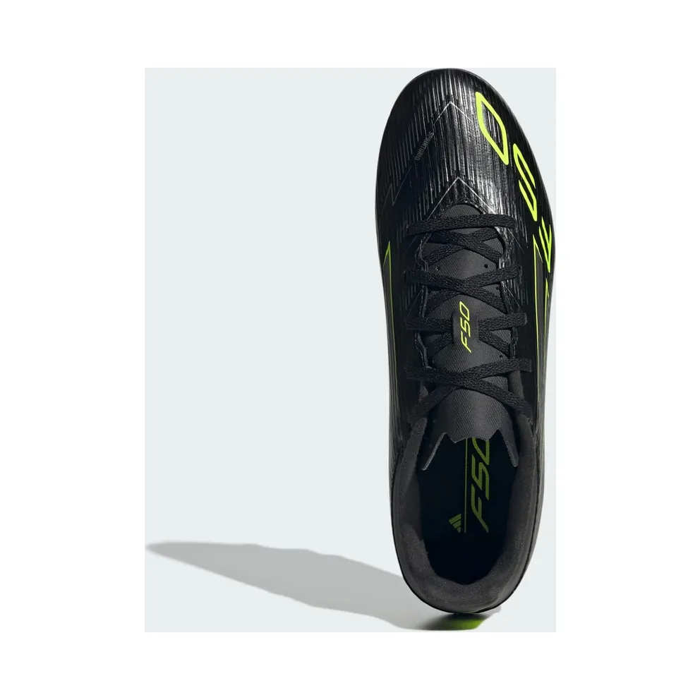 adidas F50 Club FG/MG Core Black Iron Metallic Lucid Lemon (JI0047)