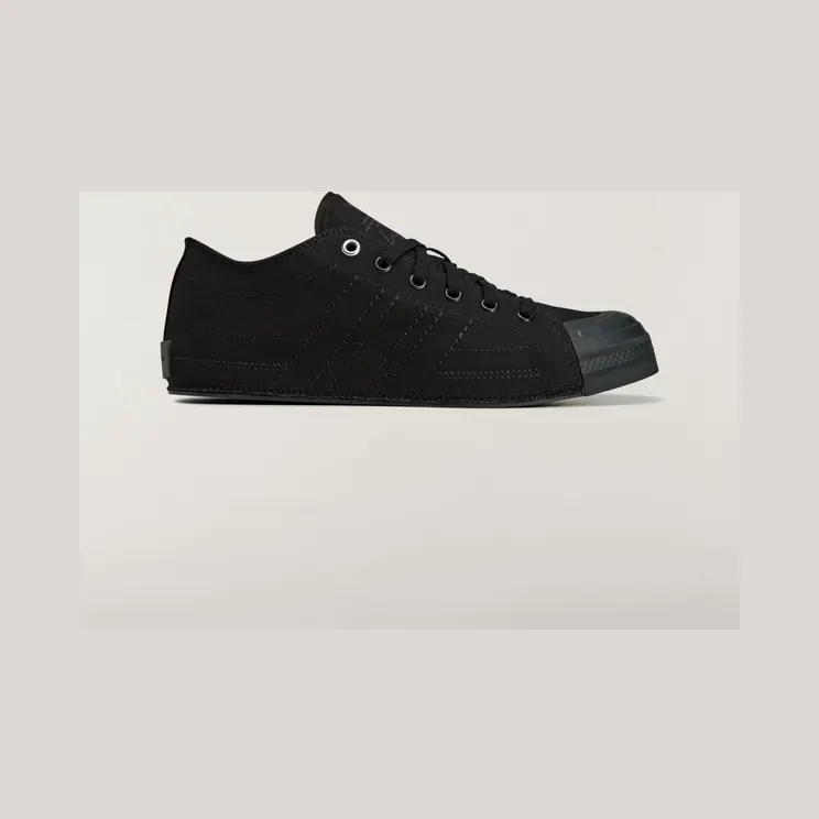 adidas Y-3 Nizza Lo “Black / Black / Black” (JQ8821)