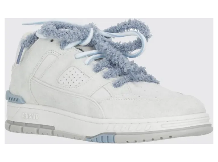 Axel Arigato Area Lo Label Suede Sneakers White (F3903003)