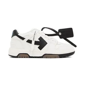 Off-White White & Black Out Of Office Sneakers (OWIA259C99LEA0010110)