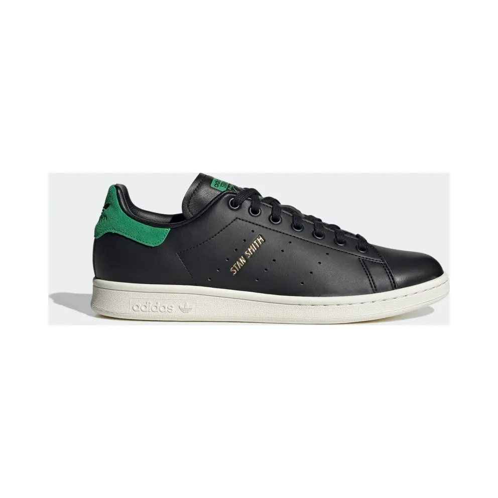 Adidas Stan Smith Core Black / Green / Off White (GZ6314)