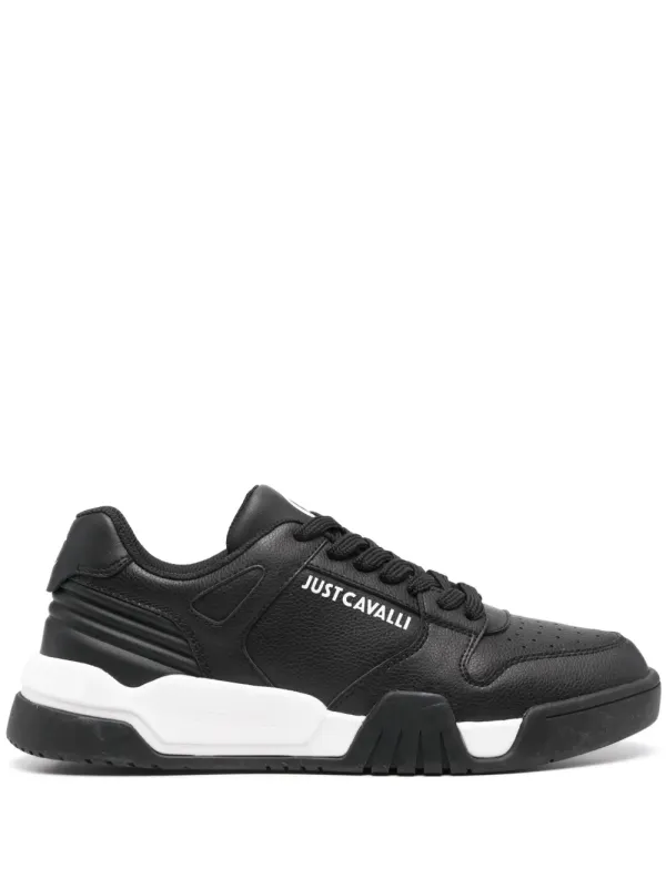 Just Cavalli Fondo Style Dis. 1 sneakers – Black (77QA3SA1ZPA63)