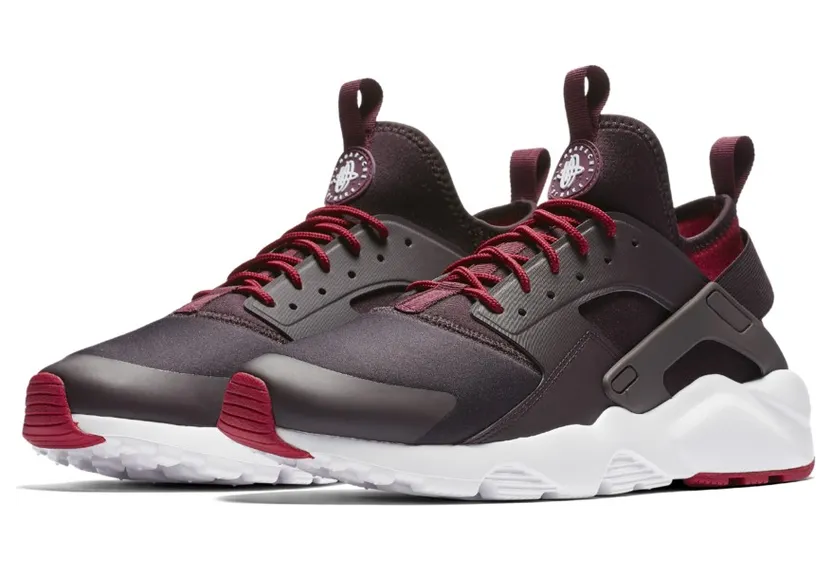 Nike Air Huarache Run Ultra Port White/Bordeaux-Noble Red