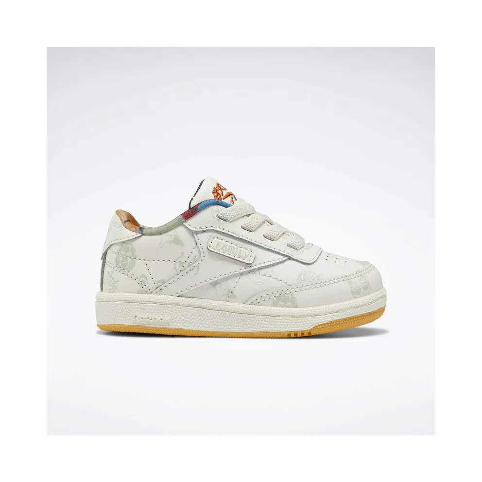 Reebok Kung Fu Panda x Club C 85 Infants Classic White / Paperwhite / Beige (H01205)