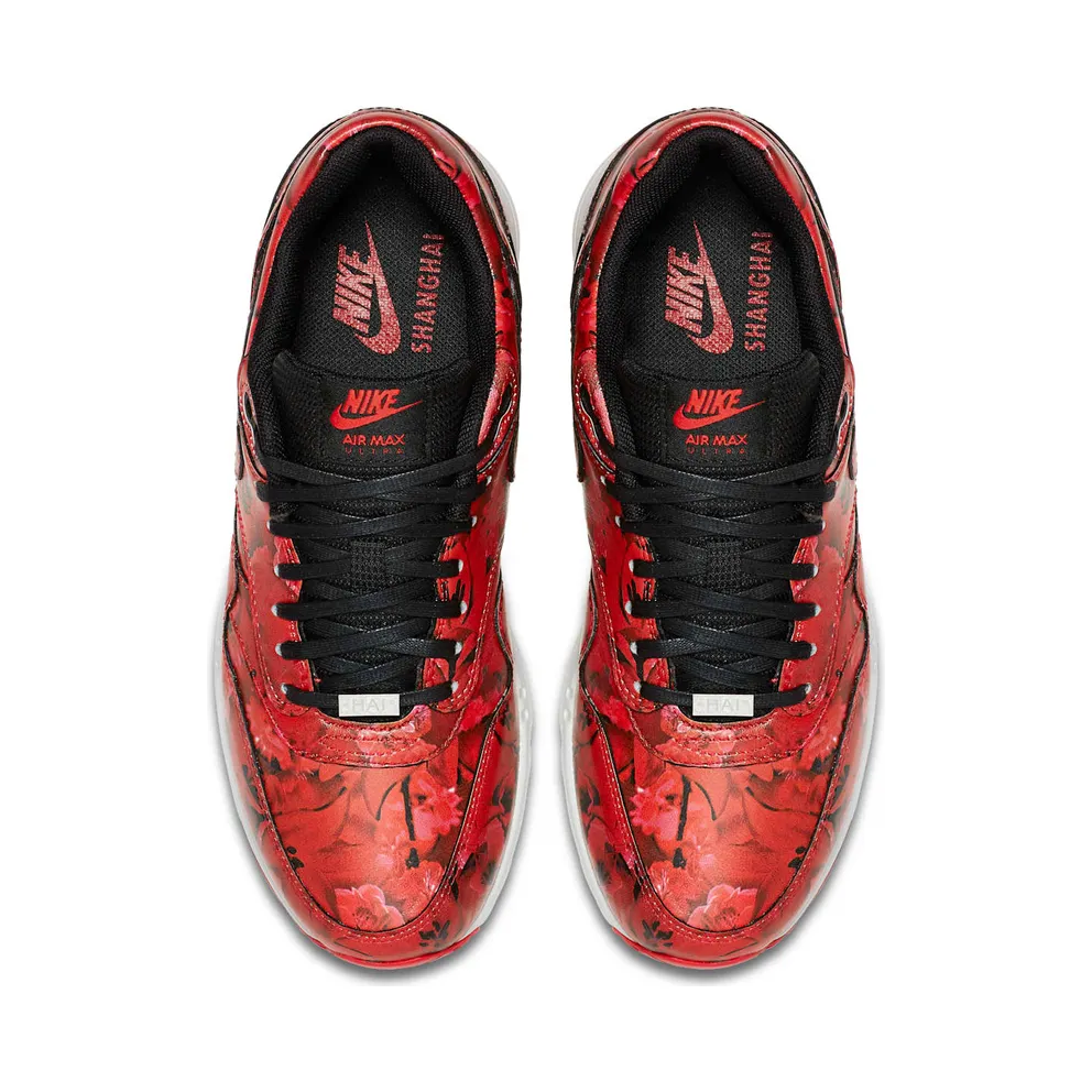 Nike Air Max 1 Shanghai City Collection (W) Challenge Red/Summit White-Black-Challenge Red (747105-600)