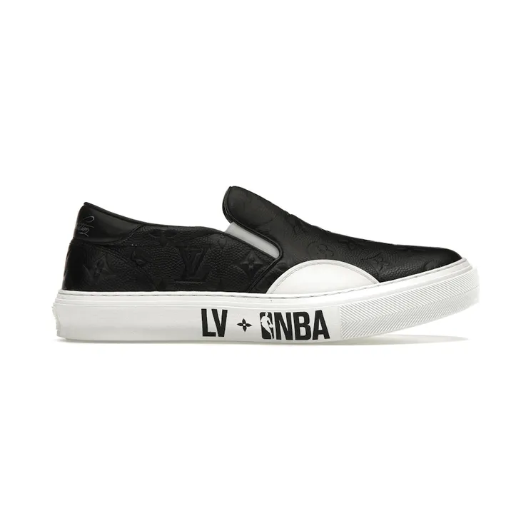 Louis Vuitton x NBA Ollie Slip On Black (BL9I1PGC02N)