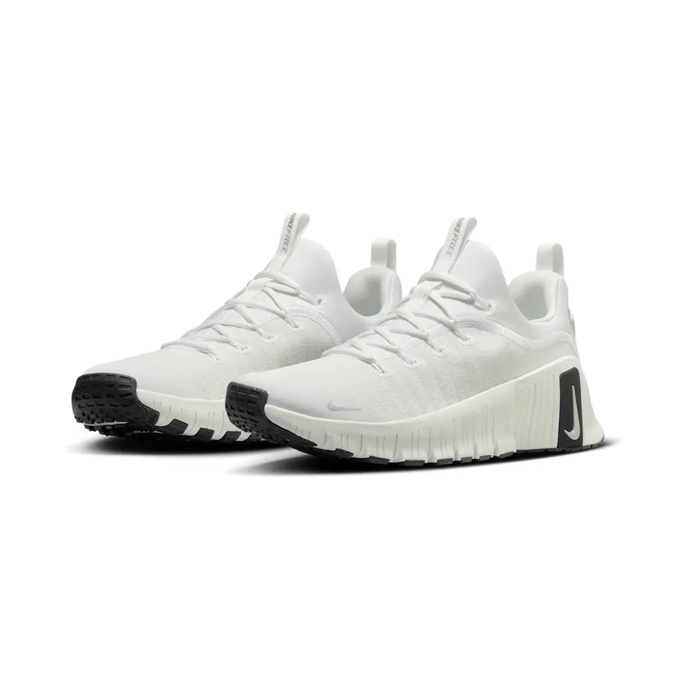 Nike Free Metcon 6 Premium “Summit White Sail Black Metallic Silver” (FZ1695-101)