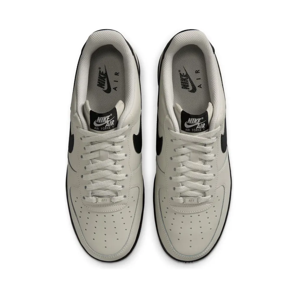Nike Air Force 1 ’07 “Light Bone/Black” (FJ4146-005)