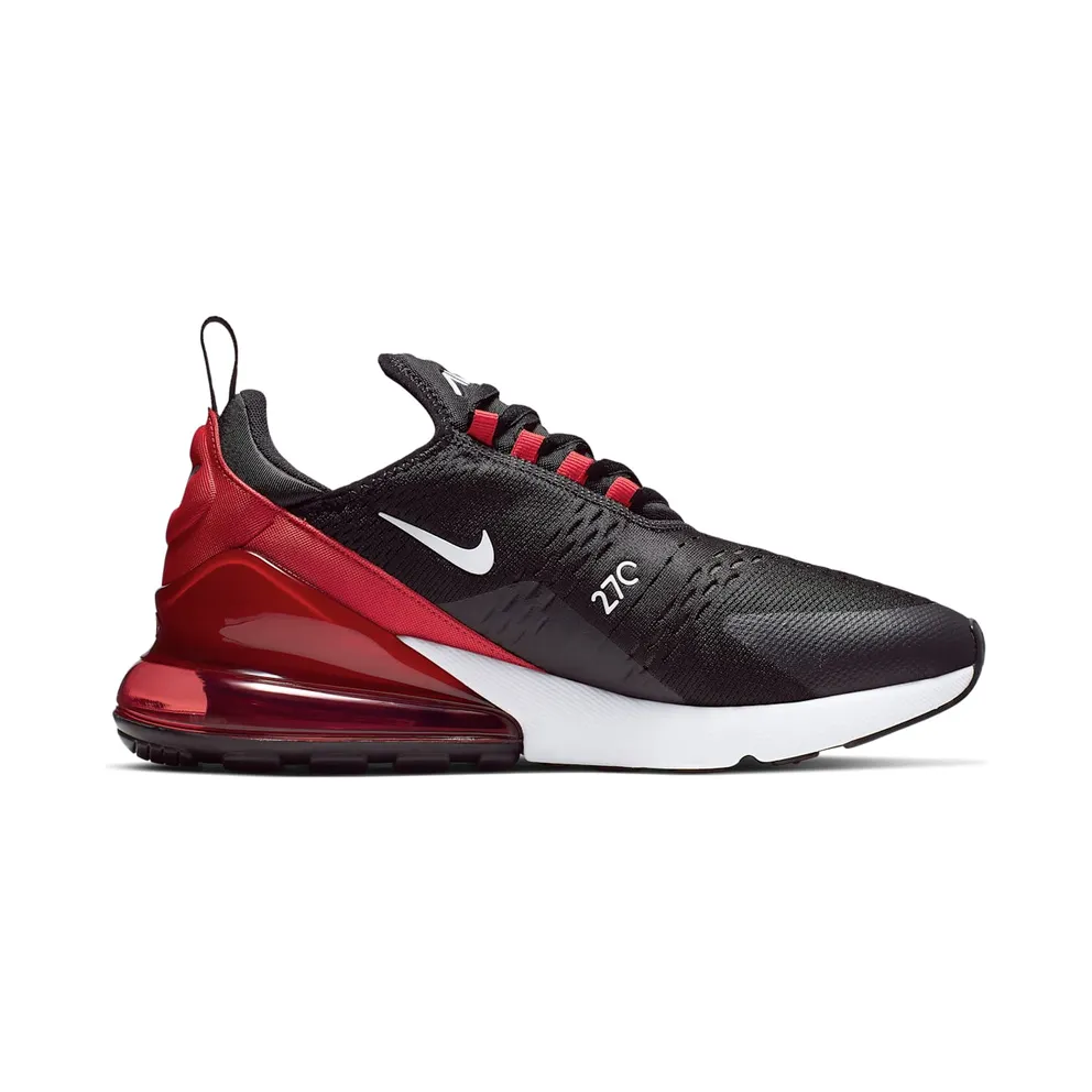 Nike Air Max 270 Black Black University Red Anthracite White (AH8050-022)