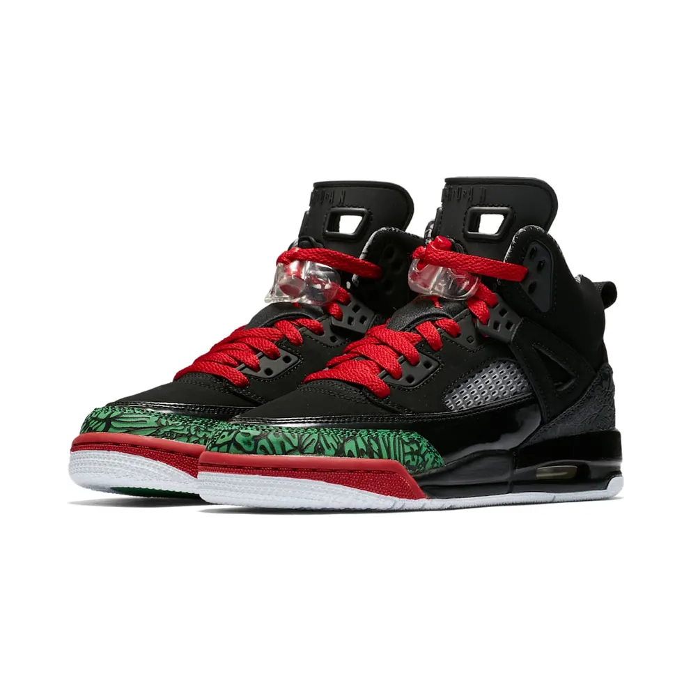 Jordan Spizike Black Varsity Red 2017 (GS) Black/Varsity Red-Classic-Green-White (317321-026)