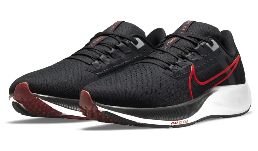 Nike Air Zoom Pegasus 38 Black Light Crimson (CW7356-008)