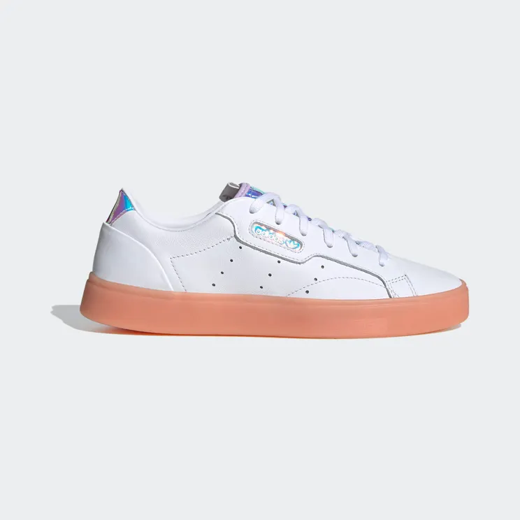 adidas Sleek Cloud White / Silver Metallic / Haze Coral (FW3718)