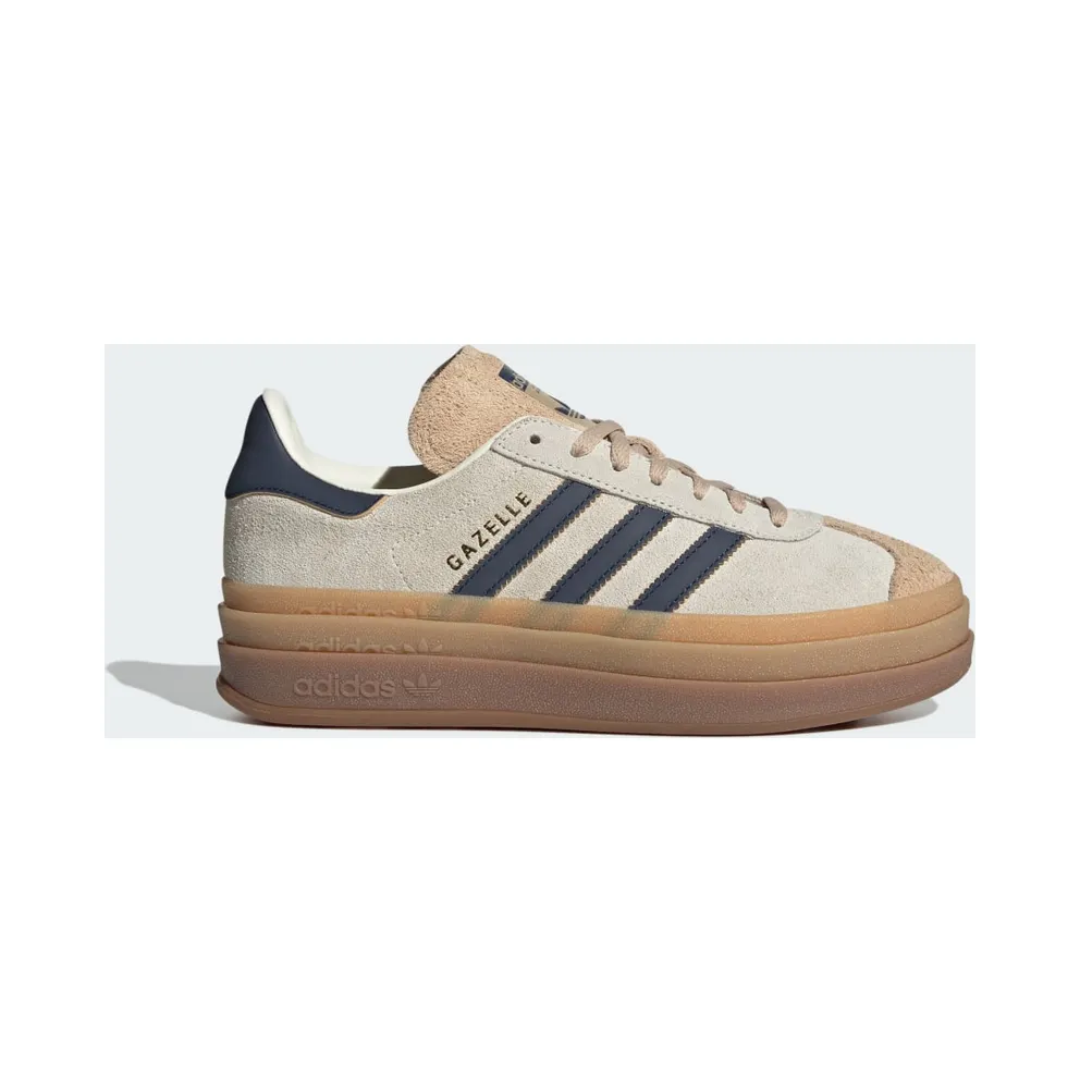 Adidas Gazelle Bold Cream White / Night Indigo / Magic Beige (JQ5126)