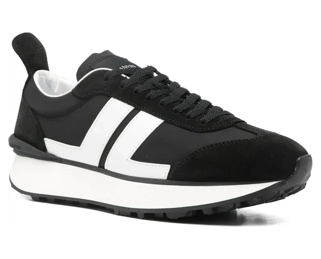 Lanvin Bumper Stripe-panel “Black/White” (FU-SKBUMP NYLO-H25- 1000) (3)