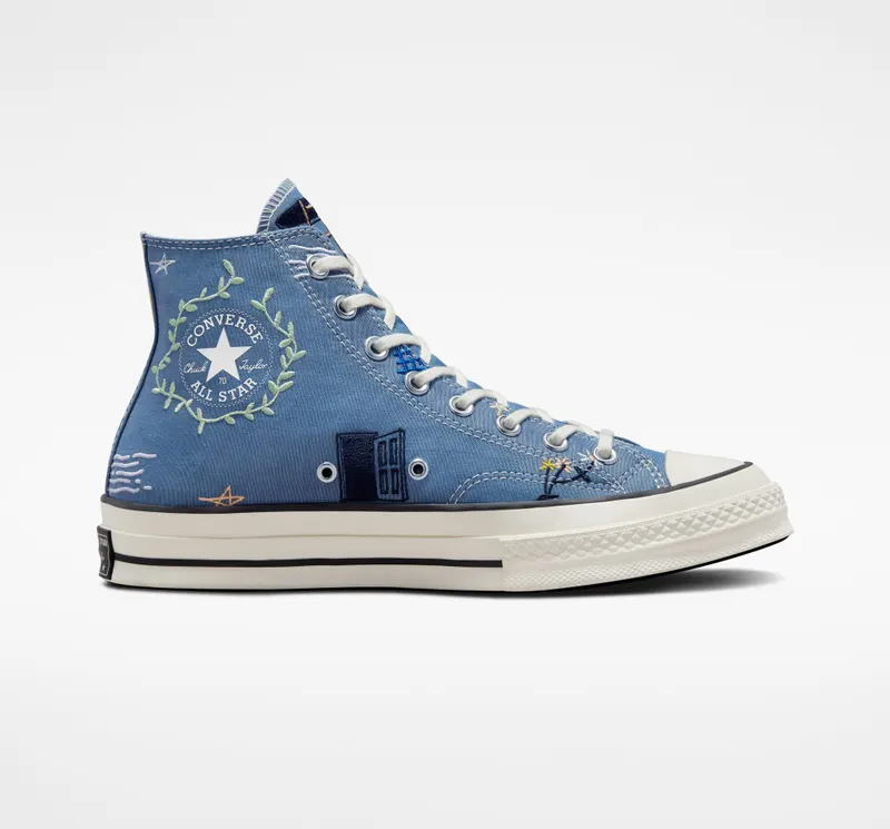 Converse Chuck 70 Embroidery Light Blue/multi/egret