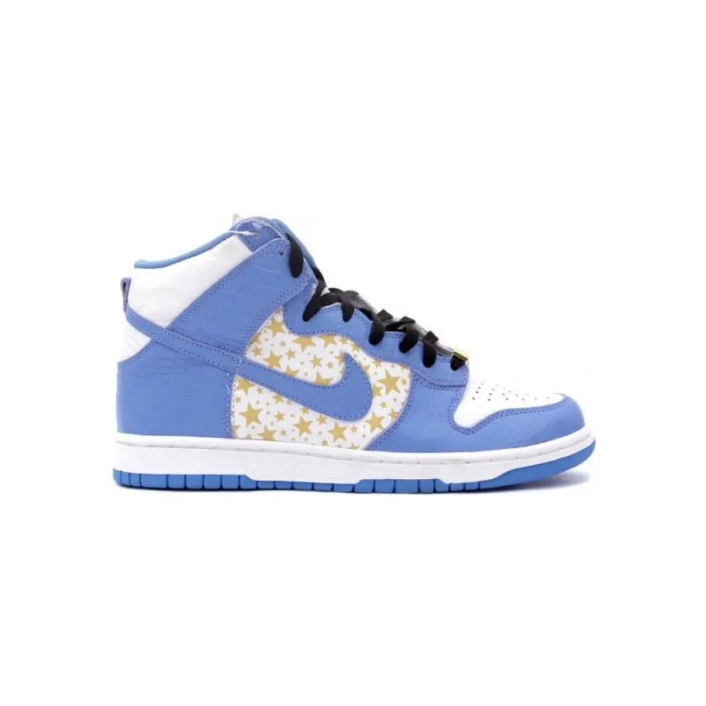 Nike Dunk High Pro SB Supreme Blue Stars (307385-141)