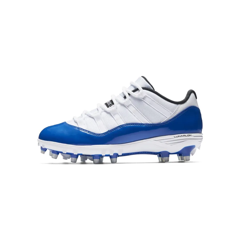 Jordan 11 Retro Low Cleat White Royal White/Game Royal-Game Royal-Black (AO1560-107)
