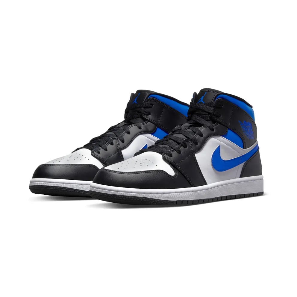 Air Jordan 1 Mid “Racer Blue / Black / White” (554724-140)