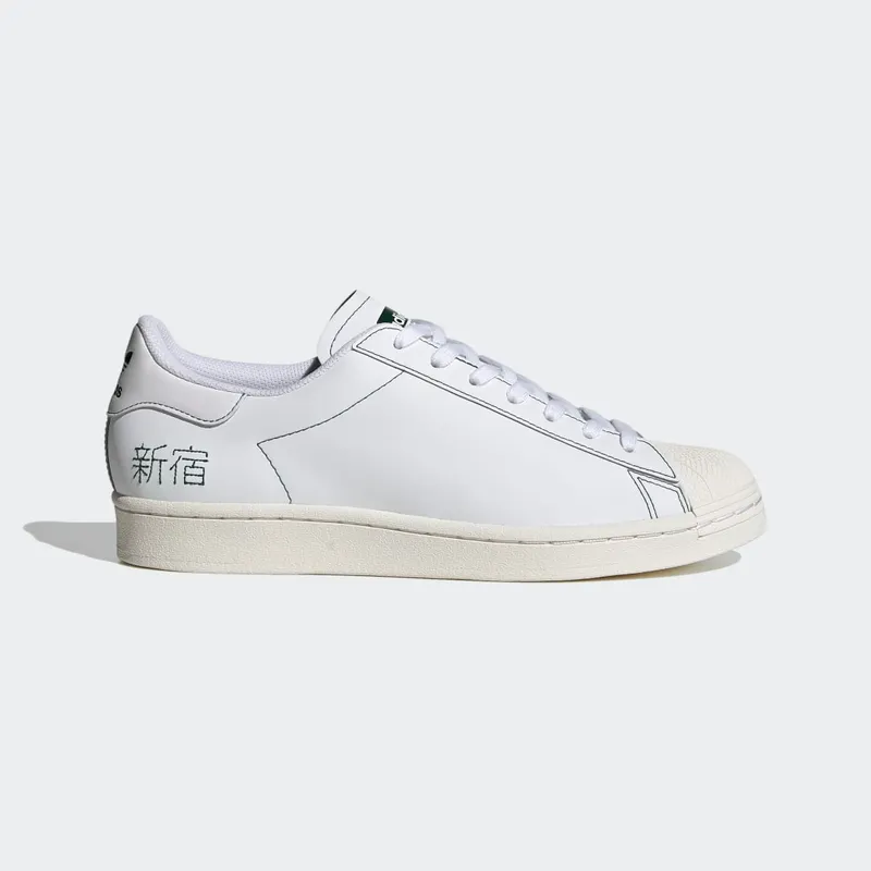 Adidas Superstar Pure ‘Embroidered Katakana – Chalk White’ Cloud White/Cloud White/Chalk White (FV2835)