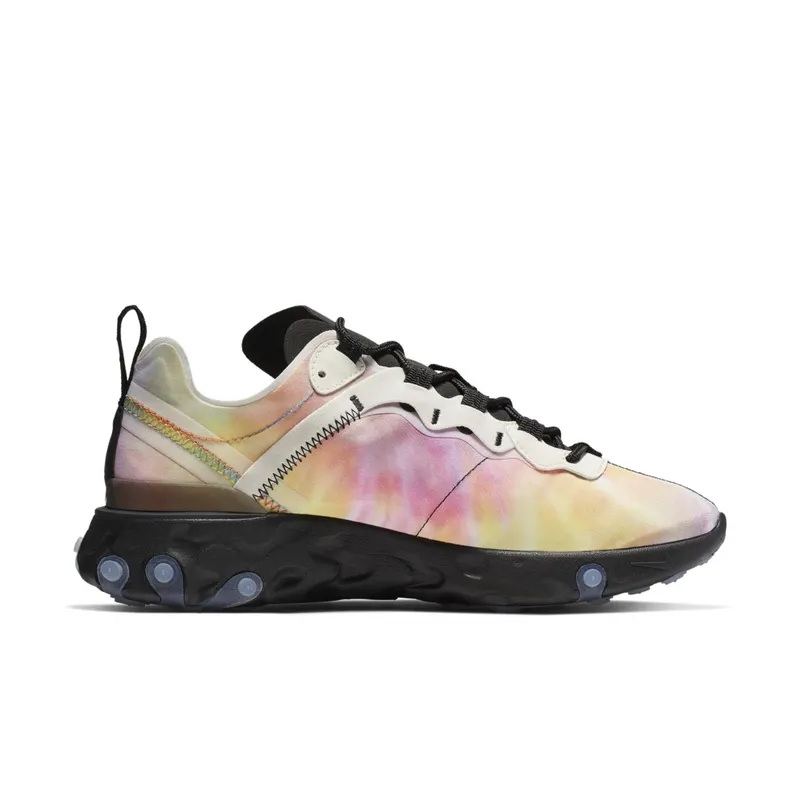 Nike React Element 55 Tie Dye (W) Multi-Color/Sail-Black (CJ6896-901)