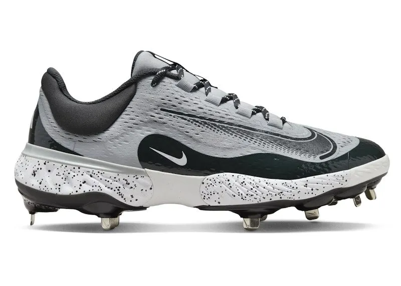 Nike Alpha Huarache Elite 4 Low Wolf Grey White Dark Smoke Grey (DJ6521-004)