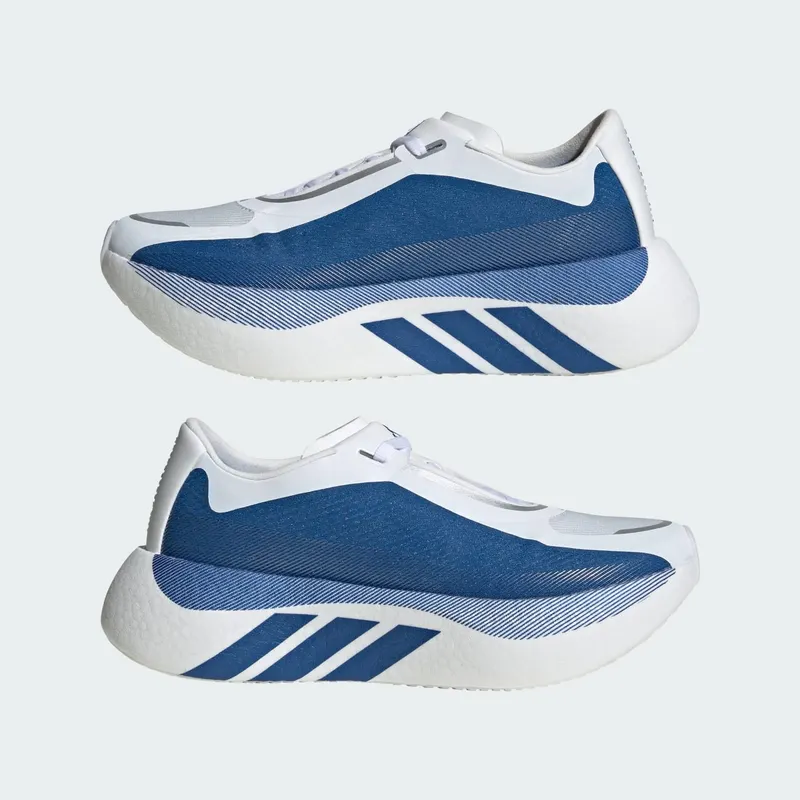 Adidas Hyperboost Edge Running Shoes Cloud White / Eqt Blue / Zero Metalic (KI1914)