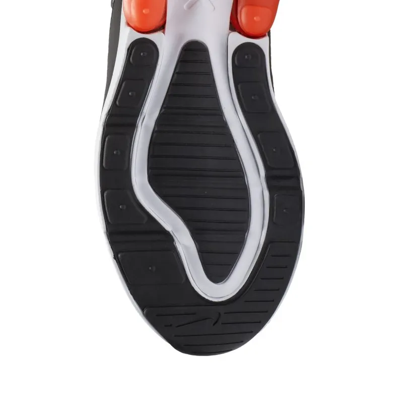 Nike Air Max 270 Leather White Black Hyper Crimson White/Black-Hyper Crimson-Metallic Dark Grey (BQ6171-100)