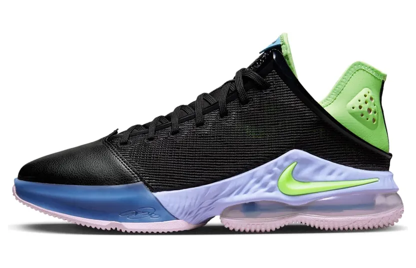 Nike LeBron 19 Low “Black / Ghost Green” (DO9829-001)