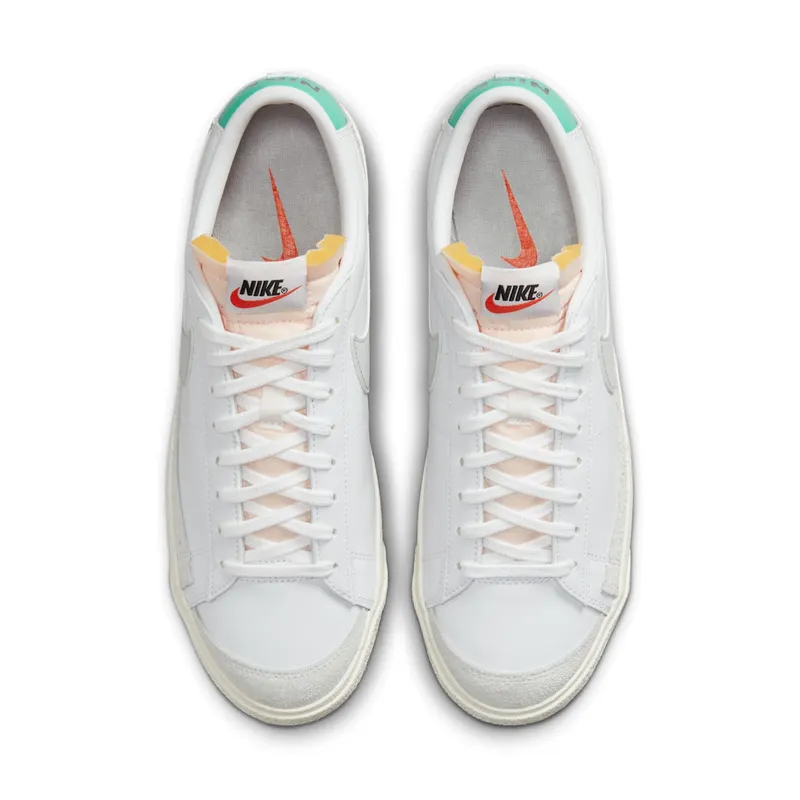 Nike Blazer Low 77 Vintage White Grey Fog Light Menta Sail (DA6364-109)