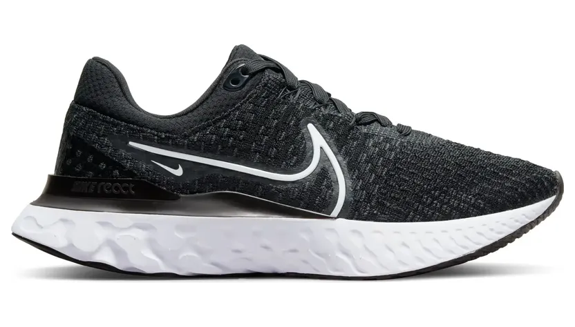 Nike React Infinity Run Flyknit 3 Straßenlaufschuh für Schwarz (DD3024-001)