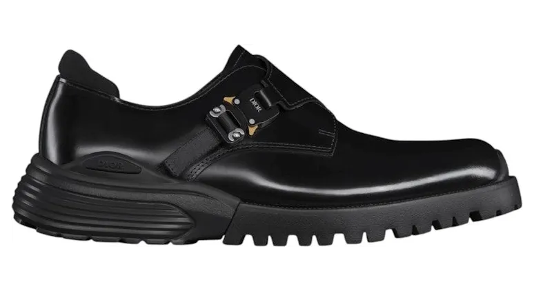 Dior Scarpa Derby Monk Combat Black (3DE393ZJQH900)