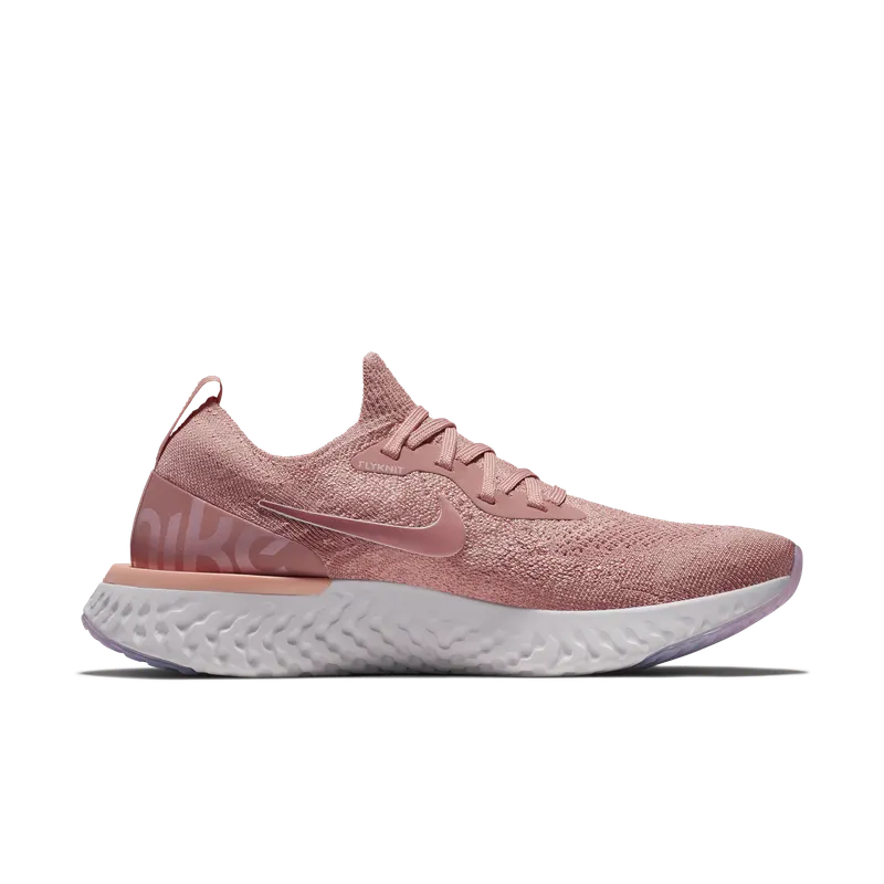 Nike Epic React Flyknit Pink Tint (W) Rust Pink/Pink Tint-Tropical Pink-Barely Rose (AQ0070-602)