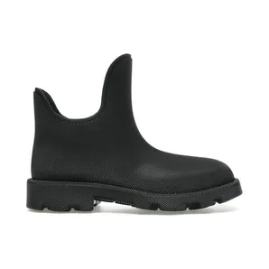 Burberry Marsh Round-Toe Ankle Boots Black (8074603)