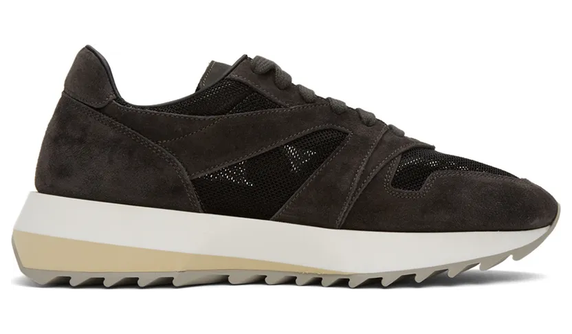 Fear of God Grey & Khaki Vintage Runner Sneakers (FG80-035SUE)