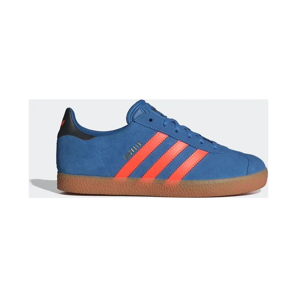 Adidas Gazelle Kids Focus Blue / Solar Orange / Core Black (JP7124)