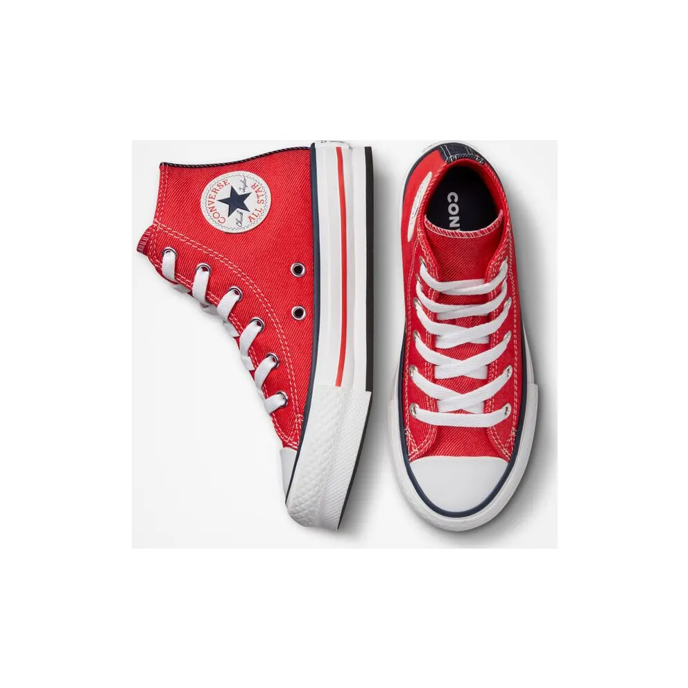 Converse Chuck Taylor All Star EVA Lift Platform Retro Denim Red/obsidian/white